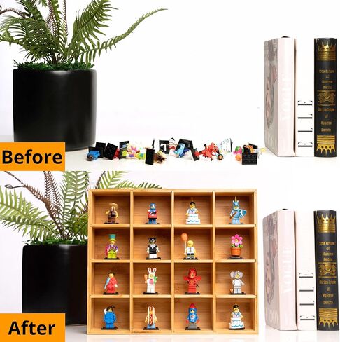 Minifigures Minifigures Display Case مقتنيات عرض أرفف رف للأشكال، نظارات صغيرة، مجموعة، رف عائم، رف تمثال للتركيب على الحائط، سطح الطاولة، رف ربط مثبت على الحائط in Kuwait