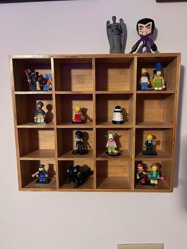 Minifigures Minifigures Display Case مقتنيات عرض أرفف رف للأشكال، نظارات صغيرة، مجموعة، رف عائم، رف تمثال للتركيب على الحائط، سطح الطاولة، رف ربط مثبت على الحائط in Kuwait