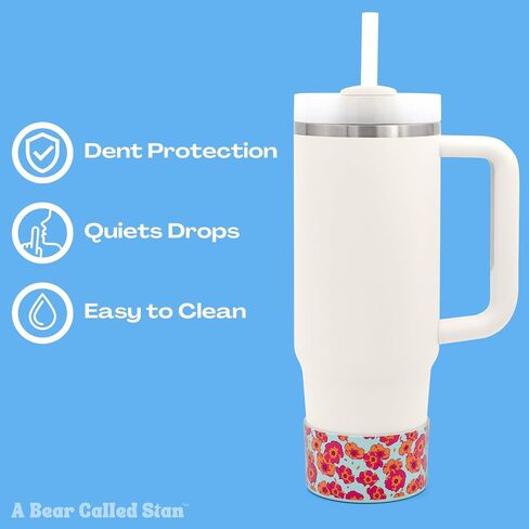Silicone Water Bottle Boot for Hydro Flask, YETI, Owala, Simple Modern, HydroFlask Tumbler Bottles | WIDE | Black Rodeo in Saudi Arabia