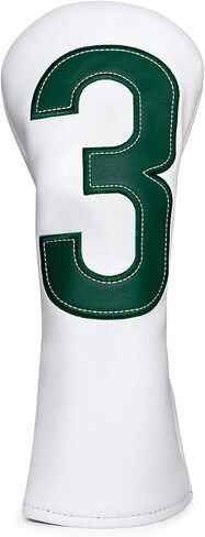 Large Number Golf Headcovers for Driver, 3, 5 Woods and Hybrids - 6 Options for Different Needs, fits for All Brand (Golf Driver Headcover, 3/5 Wood Cover, Hybrid Cover) in Saudi Arabia