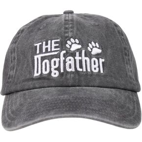 innobeta dog dad homts ، dog dad cap for men ، funny funny disproidered hat gifts for birthday ، Christmas Gray