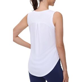 SPEXIAL Women's Sleeveless Workout Tank Tops UPF 50+ Quick Dry Athletic Running Tennis Yoga Tanks Loose Fit