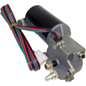 Crown Automotive J5453956 Wiper Motor Kit, black, silver