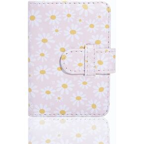 جلود صغيرة مصغرة الألبوم المتوافق مع Fujifilm Instax Mini Finical Film ، 2x3 Inch Kpop Photos حامل بطاقة Mini 12 11 9 8 7+ 40 90 Evo Liplay Wallet Book Book