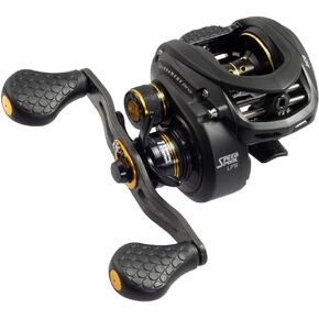 Lew's TP1SHA Tournament Pro LFS Speed Spool Bait Cast Reel, 7.5:1 120/12, RH, ACB, 120/12 - 31" Black