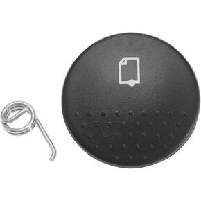 Black Plastic & Metal Push Button Dash Board Paper Clip, Compatible with Mercedes Sprinter 2006 Onwards & VW Crafter 2006 Onwards, Manual Operation