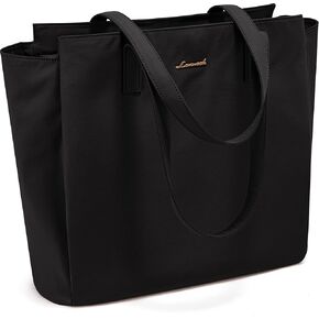 LOVEVOOK Tote Bag For Women, Large Work Tote with Zipper, Travel Shoulder Handbag, Carry on Bag for Teacher Nurse Gym