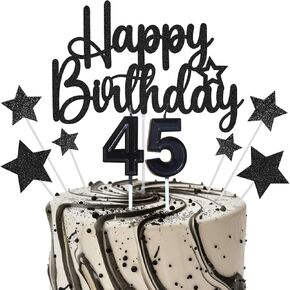 شموع عيد ميلاد 13 ، العدد الأسود 13 كعكة توببر لحفلة عيد ميلاد ، كعكة عيد ميلاد سعيد ، شموع ، شموع ، مستلزمات عيد ميلاد سعيد ، فتيات ، فتيات يبلغ من العمر 13 عامًا