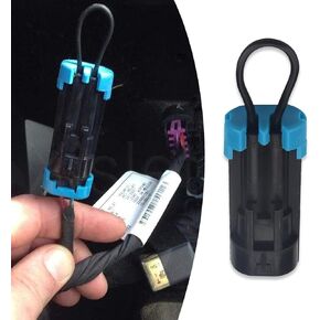 1 PC Car Car Belt Belpass Harness ، Clovide Class Potpass Seat Belt ، جزء سريع للتثبيت متوافق مع Polaris RZR Ranger 570-1000 XP Can Am Maverick Commander Defender (Blue)