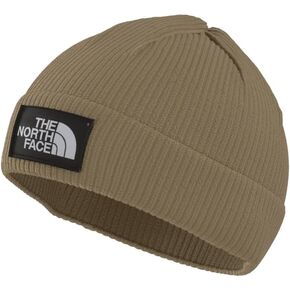 صندوق الشعار الشمالي TNF Box Beanie ، Stone Khaki ، مقاس واحد منتظم
