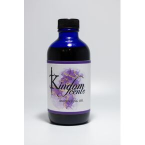 Holy Anointing Oil for Healing Prayer | Exodus 30:22-25 (4oz) Includes Prayer Cloth and Biblical Instructions downloadable pdf (Myrrh, Cinnamon, Calamus, Cassia, Olive Oil)