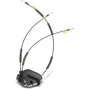 Power Door Lock Actuator Door Latch with Cables, Fits for 2013-2019 Nissan Sentra Front Left (Driver Door), Repalces OEM 80501-3SG0A, 80501-9AN0A, DL336