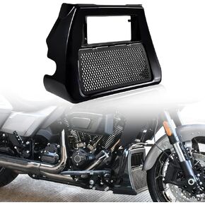 Black Front Chin Spoilers Radiator Cover for Harley CVO Road Street Glide 2023-2025 FLHX FLTRX FLTRXSTSE 2024-2025 Accessories