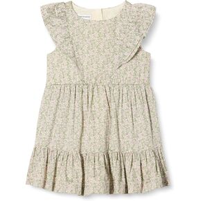 Amazon Essentials Girls and Toddlers' Ruffle Woven Dress