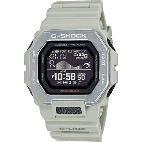 Casio G-Shock G-Lide Gray Sand Digital Surf Watch GBX-100-8 ، رمادي