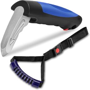 NINEMAX Car Door Handle for Elderly Car Handle Assist Support, Auto Grab Handles, Portable Car Door Handle for Seniors & Handicapped, Seatbelt Cutter with Strap