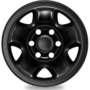 TangMiGe 4-Pack Wheel Skins Compatible with Toyota Tacoma 2005-2023, 16 inch 16", Hubcap Wheel Cover (Black Color)