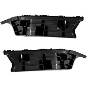 DAT AUTO PARTS Front Left Driver and Right Passenger Side Bumper Cover Guide Mounting Bracket Retainer Set of 2 Replacement for 2015-2020 GMC Yukon/Denali Black Textured Plastic GM1042147 GM1043147