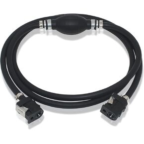 Outboard Fuel Line 5/16 inch Marine Fuel Line Assembly 7 Foot Boat Outboard Motor Fuel Line Compatible With Yamaha Outboard Fuel Line