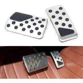 at Non Slip Gas Fuel Brake Pedal Pad Foot Pedal Accelerate Pedal Compatible with Jeep Compass Patriot 2008 2016