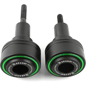 Fit For Kawasaki ZX10R ZX-10R KRT ZX10RR 2016-2021 2022 2023 2024 Motorcycle Frame Sliders Crash Pad Falling Protection (Black)