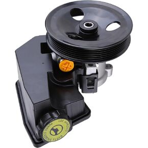 Power Steering Pump Assembly with Pulley Reservoir Compatible with 1996-2001 for Jeep Cherokee 1997-2003 for Jeep Wrangler 1997-2003 for TJ L6 4.0L 20-38771