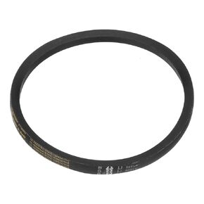 Uxcell B23 Rubber V-Belt ، 0.7 "× 25" حزام نقل الطاقة الصناعي ، الأسود