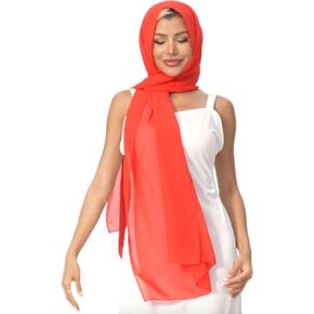 Chiffon Shawl Wraps for Women Evening Dresses Soft Scarf Formal Wedding Bridal Scarves Bridesmaid Gifts