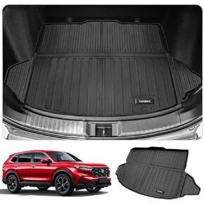 Vanseno Compatible for 2023 2024 2025 Honda CRV Cargo Liner Cargo Mat Trunk Mat (Cargo Tray in Lowest Position) for Honda CRV 2023 2024 2025 Accessories Non Hybrid (Fit Lower Deck,Trunk Mat)