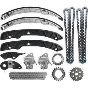 LR051008 Engine Timing Chain Kit Fit for Land Rover Range Rover LR4 Discovery for Jaguar F-Pace F-Type XE XF XJ 2010-2021