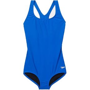 Speedo Solid Ultraback Moderate - Blue, 8