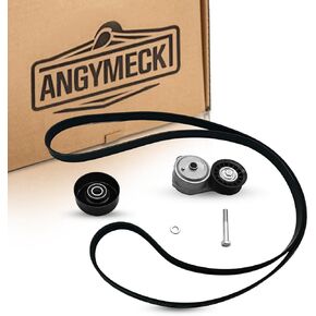 Serpentine Drive Belt Belt Tensioner Kit 90K-38103A لـ CHEVROLET C1500 Suburban 1996-1999 for G30 1996-2002 for GMC C2500 Suburban 1996-1999 for Jimmy 1996-1998 38103 38001 K060960