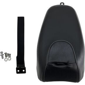 Motorcycle Passenger Seat Pad for Indian Chief Bobber Dark Horse 2022-2023, Seat Pillion for Indian Chief Bobber Dark Horse, Easy to Install (Black)