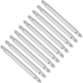 uxcell Watch Spring Bar Pins Stainless Steel Watch Band Link Pins Spring Bars Repair Tool for Metal Chain Leather Strap Watch
