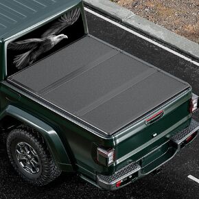 5'8" Hard Fiberglass Tri-Fold Truck Bed Tonneau Cover Fits for 2007-2025 Silverado Sierra 1500