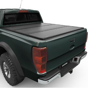 AUTOSAVER88 FRP Hard Tri-fold Truck Bed Tonneau Cover Fits for Ford Ranger 2019 2020 2021 2022 2023 5 ft Bed