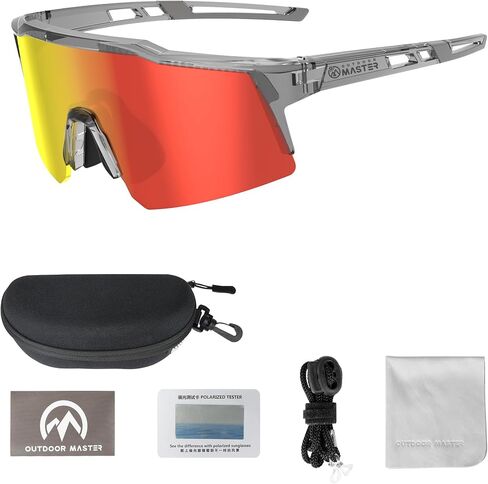 OutdoorMaster Hawk Kids Polarized Sunglasses, Kids Baseball Sunglasses with UV Protection for Girls & Boys 6-14 in Saudi Arabia