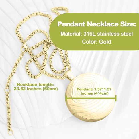 KYOSI Magnetic Necklace for Women Magnetic Pendant for Men 3500 Gauss Magnet Jewelry Fashion Accessory in Kuwait