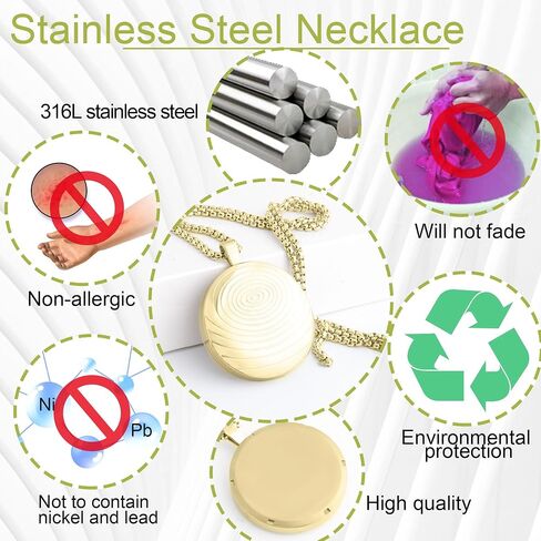 KYOSI Magnetic Necklace for Women Magnetic Pendant for Men 3500 Gauss Magnet Jewelry Fashion Accessory in Kuwait