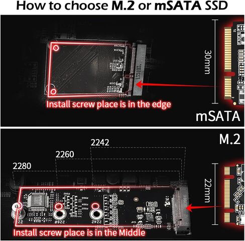 Dogfish SSD 2TB mSATA Internal Solid State High Performance Hard Drive for Laptop Notebook Desktop (MSATA, 2TB) in Saudi Arabia