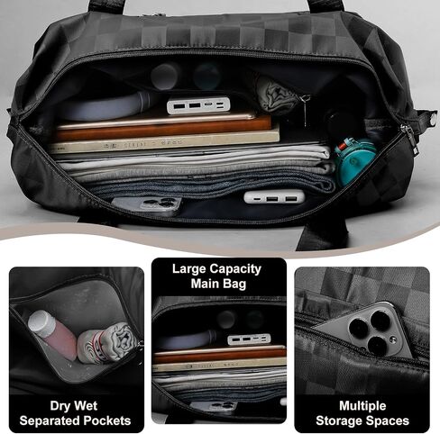 Foldable Travel Duffel Bag, Expandable Duffle Bag with Wheels, Lightweight Luggage Bags for Travel Carry on, Women Large Expandable Foldable Travel Bags Organizer for Luggage in Saudi Arabia