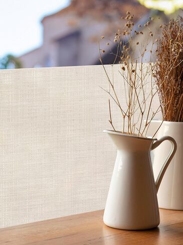 ارتسكيب كلاود | فيلم الخصوصية للنافذة المنسوجة | حماية من الأشعة فوق البنفسجية | خالية من PVC | سهل التطبيق وقابل للإزالة | 23.5 × 41.5 بوصة | صنع في بلجيكا in Kuwait