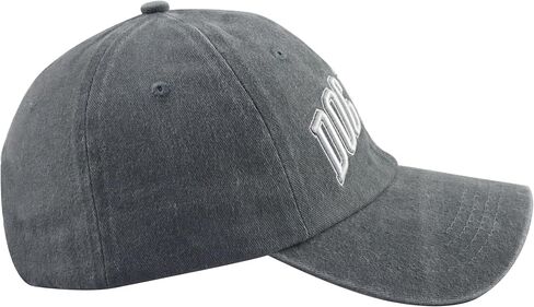 Dog Mom Hats for Women, Adjustable Cotton 3D Embroidered Dog Lover Baseball Cap in Kuwait