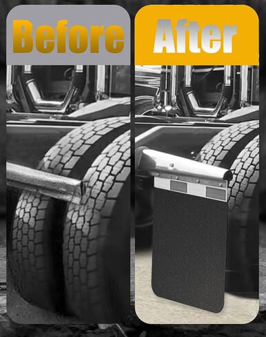 Semi Truck Mud Flaps 24"x30", Universal Heavy Duty MudFlaps for Semi Truck Tractor Trailer (2Pcs) in Saudi Arabia
