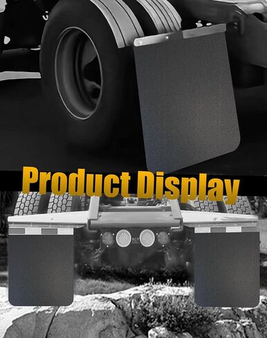 Semi Truck Mud Flaps 24"x30", Universal Heavy Duty MudFlaps for Semi Truck Tractor Trailer (2Pcs) in Saudi Arabia