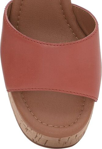 Lucky Brand Women's Himmy Sculpted Wedge Sandal, Black, 9.5 in Saudi Arabia