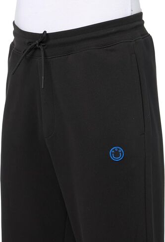 HUGO Men's Smiley Logo Cotton Sweatpants in Saudi Arabia