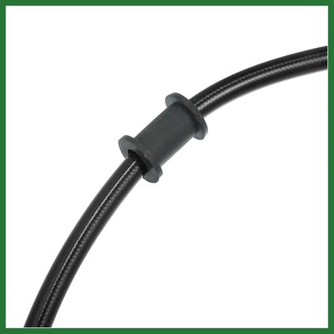 Motoforti 40cm 15.75 "10mm 28 درجة دراجة نارية مضفر فرامل خراطيم خراطيم خراطيم خط أنبوب خانق خط الغاز أنبوب الوقود الأسود ل ATV للدراجة الترابية طويلة الأمد in Saudi Arabia