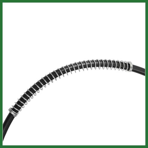 Motoforti 40cm 15.75 "10mm 28 درجة دراجة نارية مضفر فرامل خراطيم خراطيم خراطيم خط أنبوب خانق خط الغاز أنبوب الوقود الأسود ل ATV للدراجة الترابية طويلة الأمد in Saudi Arabia