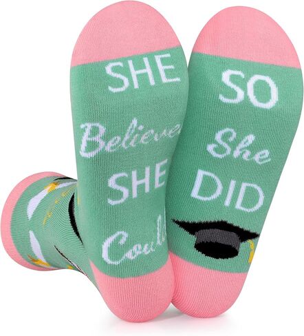 2025 Graduation Gifts for Her, High College Graduation Sock Gifts for Her Daughter, Sister in Saudi Arabia